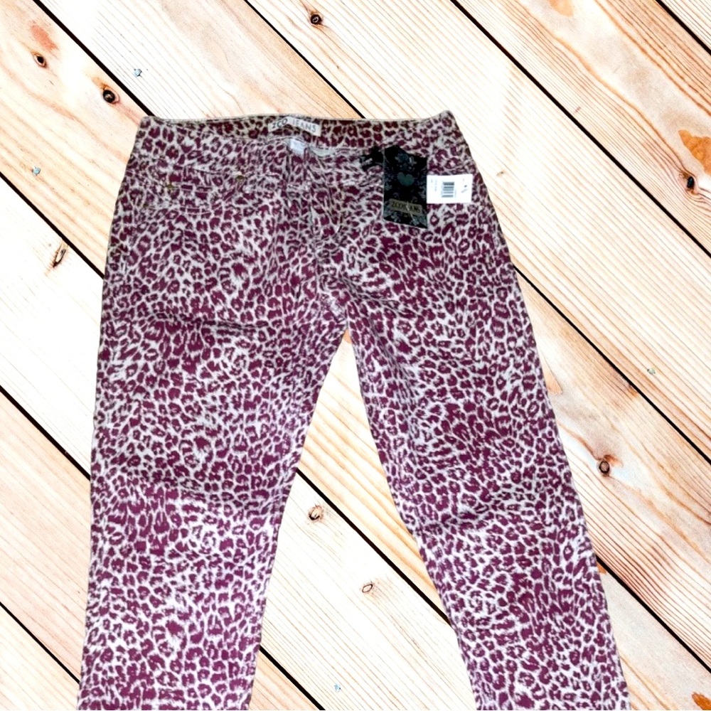 Animal Print Jeans